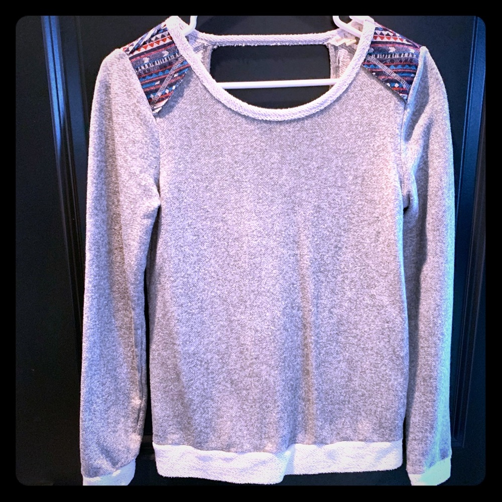 Heather Aztec sweatshirt